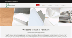 Desktop Screenshot of anmolpolymers.org